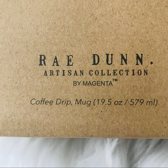 NWT Rae Dunn COFFEE TEACHER FUEL Coffee Drip Mug - Picture 5 of 6